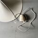 White tulip pendant by Bonderup Fog and Monrup, Danish design 1970