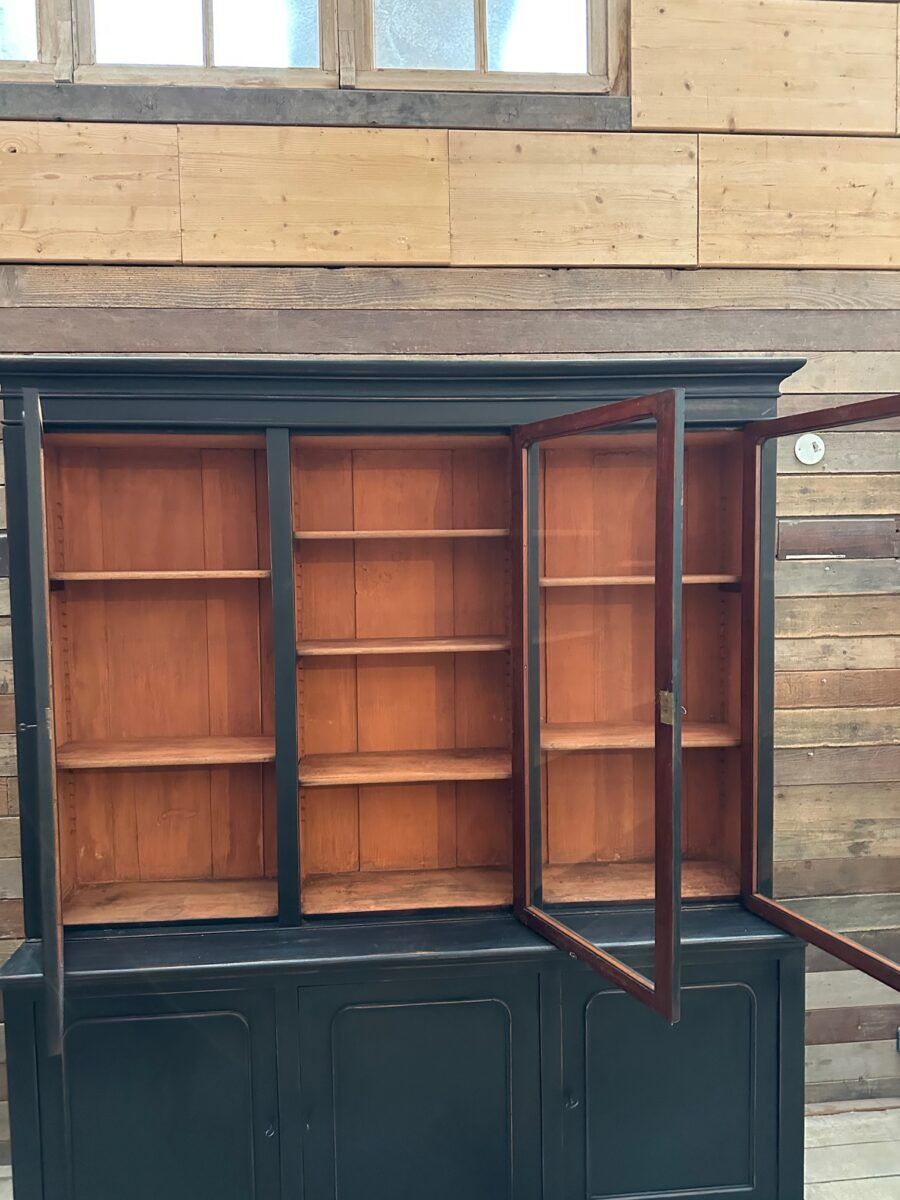 Large patinated library