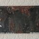 Old enamelled plaque "Wicked Dog"