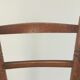Chaise bois et paille vintage pour enfant