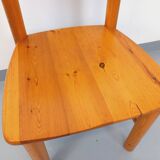 Vintage Scandinavian Rainer Daumiller chair in pine from the 70s