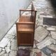 Banc/coffre ancien en bois massif