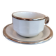 Pillivuyt tea/chocolate cup with saucer