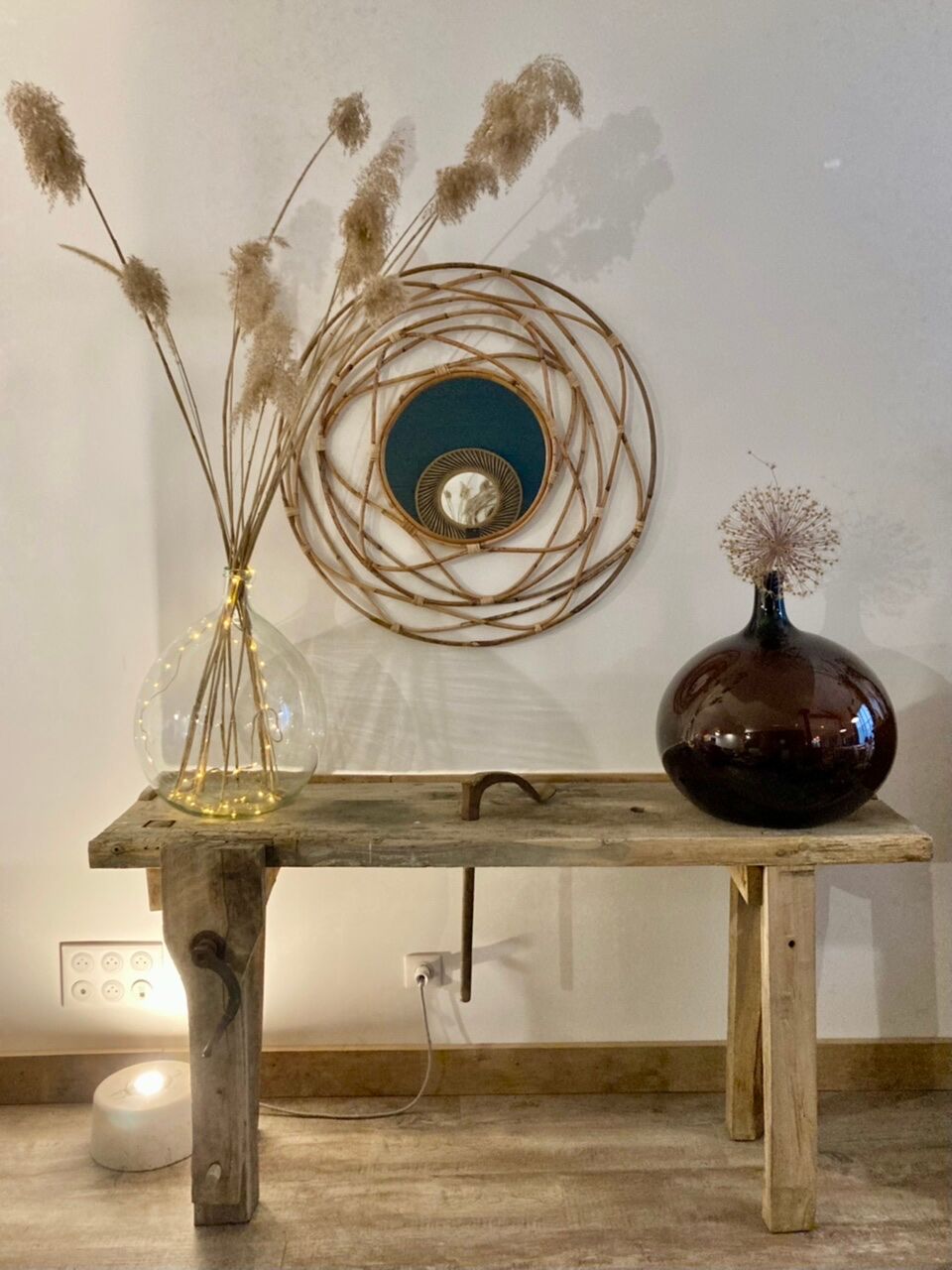 Authentic old workbench