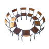 10 Mullca chairs