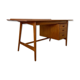 Bureau de direction danois en teck par Arne Vodder édité par Sibast