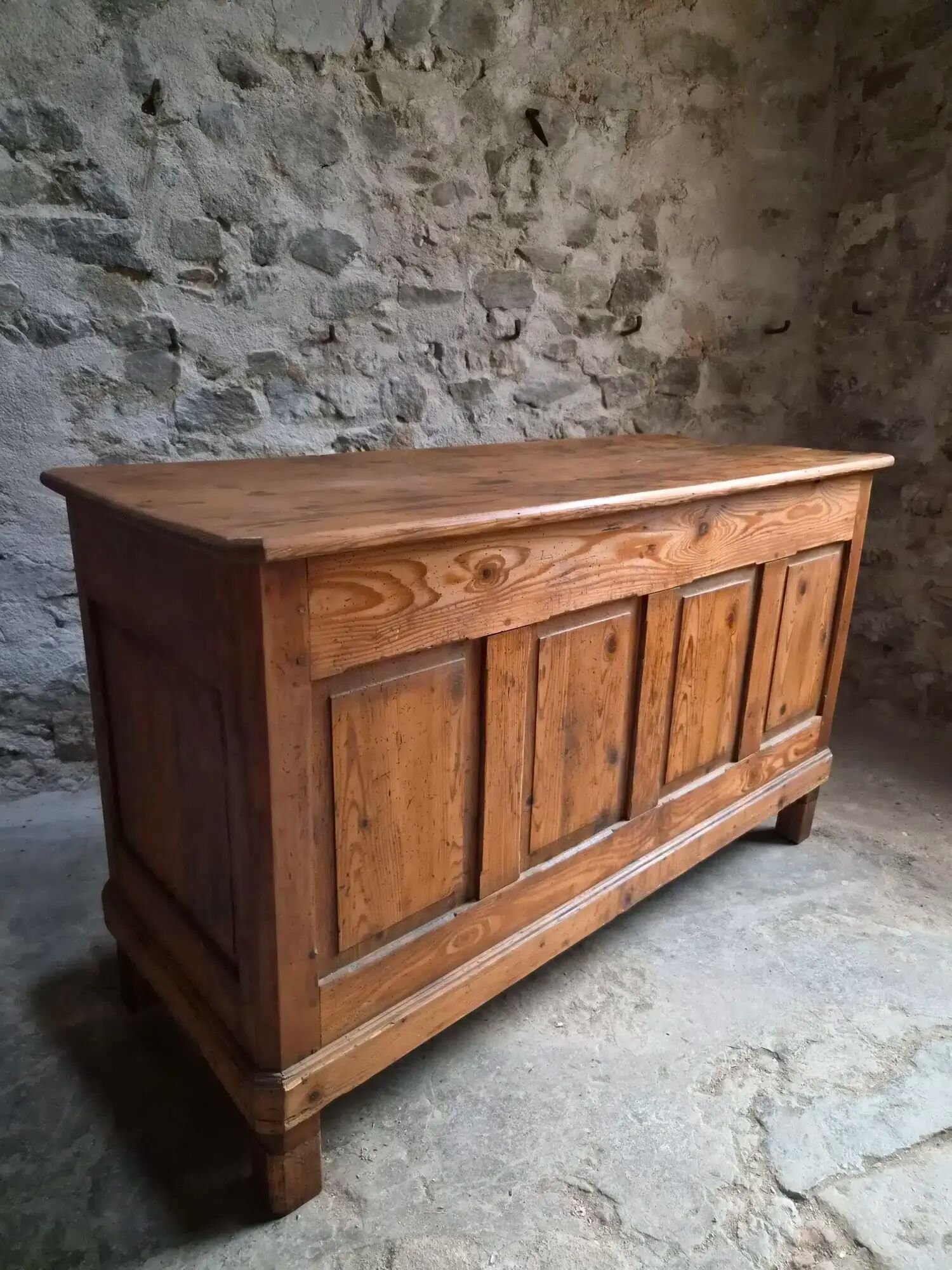 Antique shop counter with 12 drawers / kitchen island