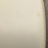 Orange tulip foot armchair