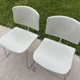 Pair of Max Stacker chairs from the 70s