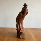 Anthropomorphic wooden lamp foot