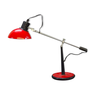 Lampe de table acier et metal