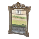 Large Napoleon III carved mirror – Patinated wood & Louis XV decor