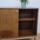 Meuble enfilade bois métal chromé