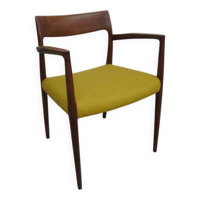 Fauteuil en teck par Niels Otto Moller pour J. L. Mollers, modèle n° 57, années 1960.