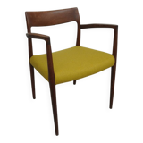 Armchair in teak by Niels Otto Moller for J. L. Mollers, model no. 57, 1960s