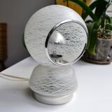 Glass ball lamp Italy 70s