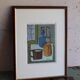 Still life cup and bottles signed Gayrau