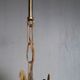 Lustre montgolfiere st Louis XVI bronze and stamps ep 1940