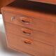 Freestanding Teak Desk by Kai Kristiansen