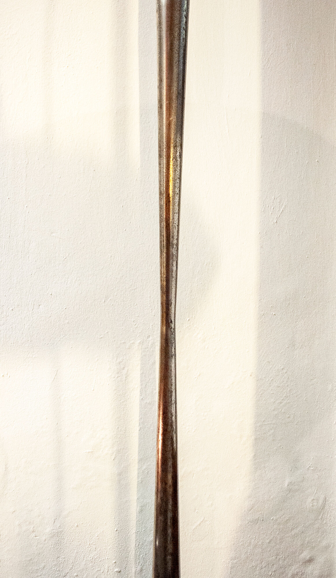 Brass and glass floor lamp by Angelo Brotto for Esperia Italia Anni '60