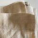 Nappe de ferme 19e en toile de chanvre réserve de trousseau  L270cm