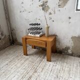 Solid elm bedside table Maison Regain