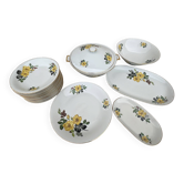 Set of porcelain dishes