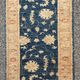 Afghan Chobi Ziegler hand-knotted rug: 200 x 75 cm - Made of wool