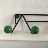 Wall coat rack, 60s