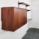 Etagere secrétaire mural scandinave en bois Design Kai Kristiansen