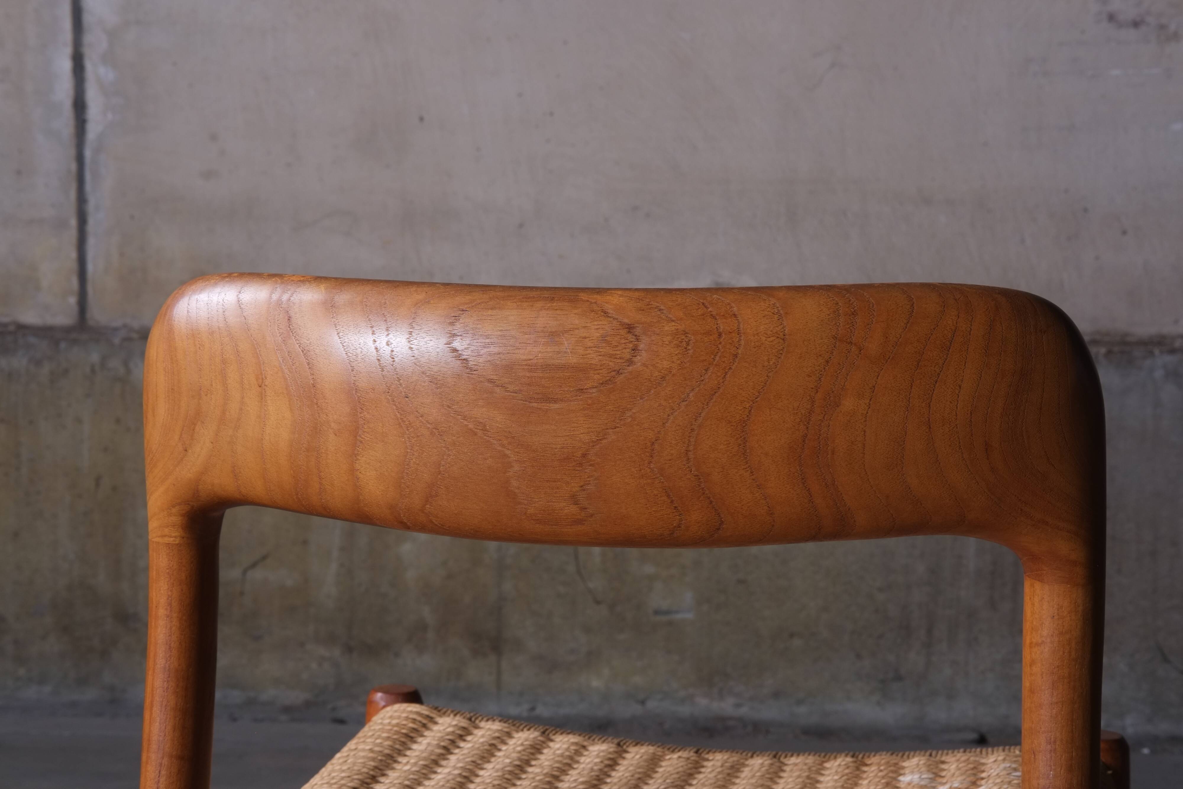 Niels O. Møller model 75 dining chair