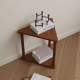 Handmade Triangular Wood Coffee Table