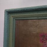 Tableau ancien 76/130 huile sur toile signé Milcent Thorailler