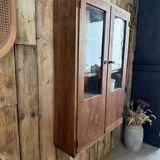 Small walnut display case (renovated)