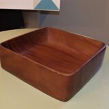 Great deep dish fruit basket empty Pocket Scandinavian vintage teak