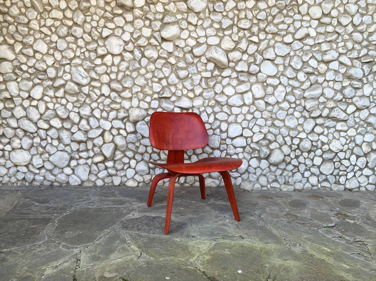 LCW Lounge Chair Eames by Evans / Herman Miller 1950s
