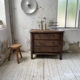 Solid elm aranjou chest of drawers