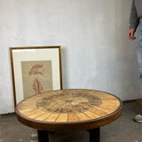 Coffee table Roger Capron herbarium