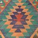 Multicolor Geometric Style Designer Kilim Rug, 181x291 Cm (5'11"x9'7" ft)