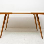 Table basse en verre du milieu du siècle, 1960 ́s, Tchécoslovaquie