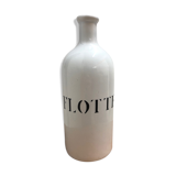 Bottle white ceramic "fleet"