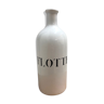 Bottle white ceramic "fleet"