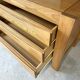 Regain style chest of drawers in elm from around 1980-90.