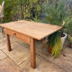 Vintage pine farmhouse coffee table
