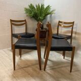 Four Scandinavian chairs