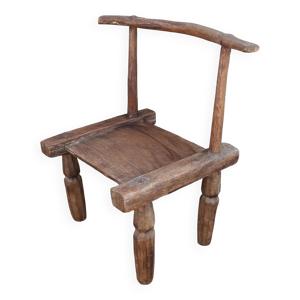 Chaise en bois, Art africain