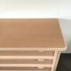 Pink chest of drawers four drawers