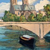 The Seine and Notre Dame de Paris