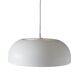 Lampe suspendue blanche, design danois, production : Danemark