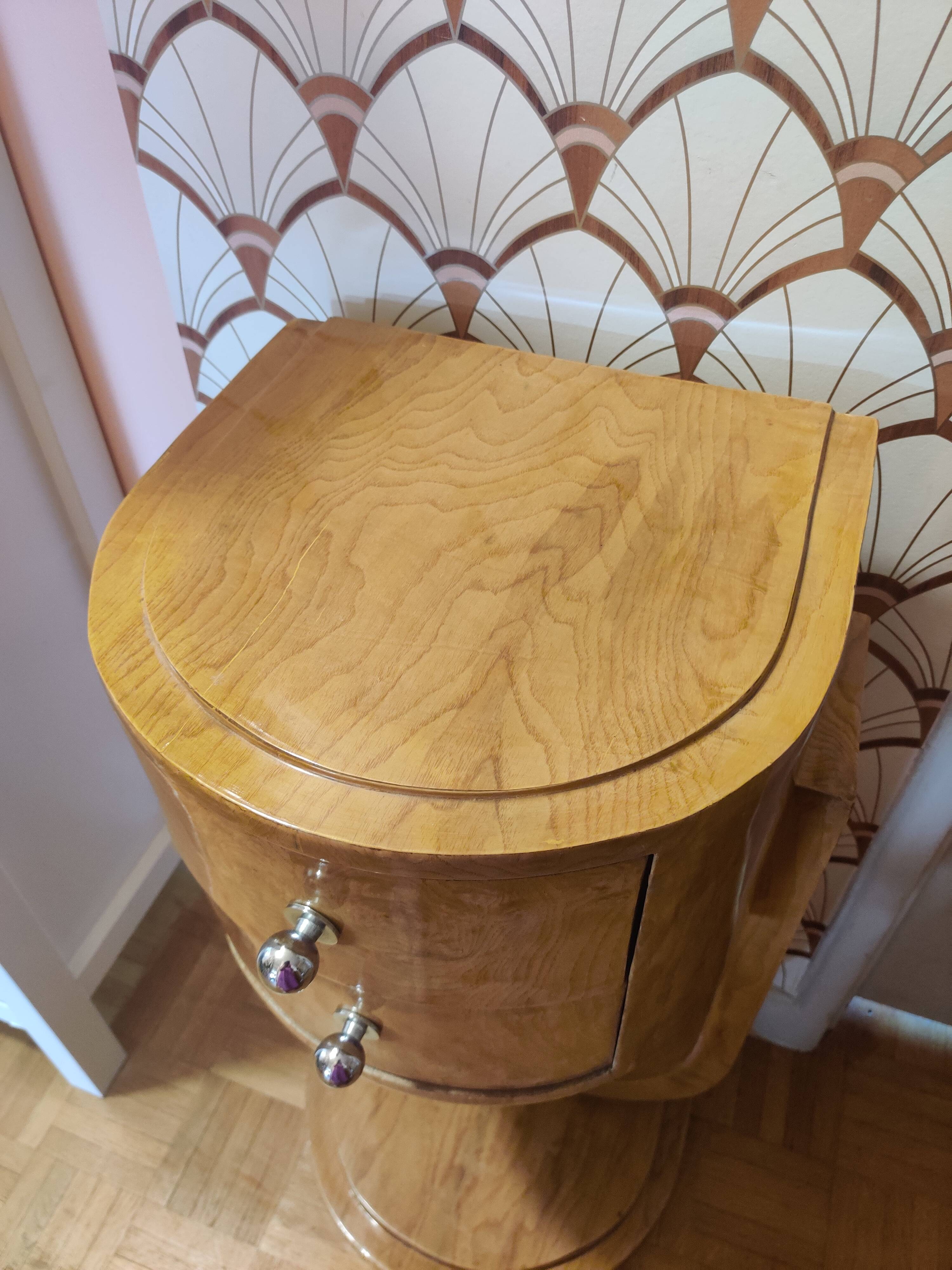 Art Deco bedside table